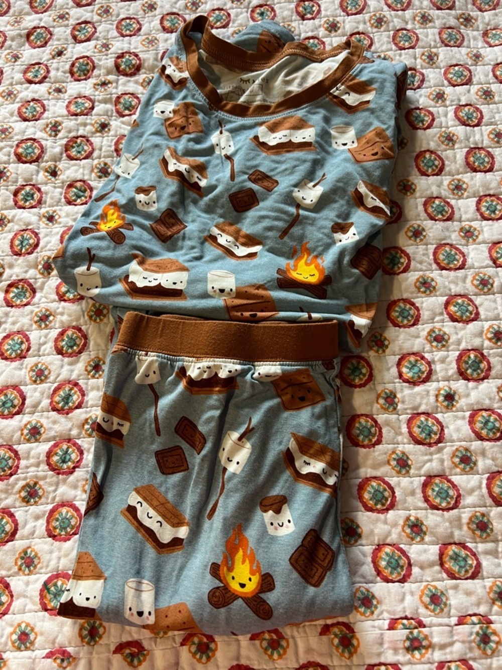 EUC Little Sleepies S’mores Bamboo Set Size 16 / Women’s XS Small